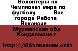 Волонтеры на Чемпионат мира по футболу 2018. - Все города Работа » Вакансии   . Мурманская обл.,Кандалакша г.